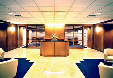 Redesign of the Lobby at Broadview Associates