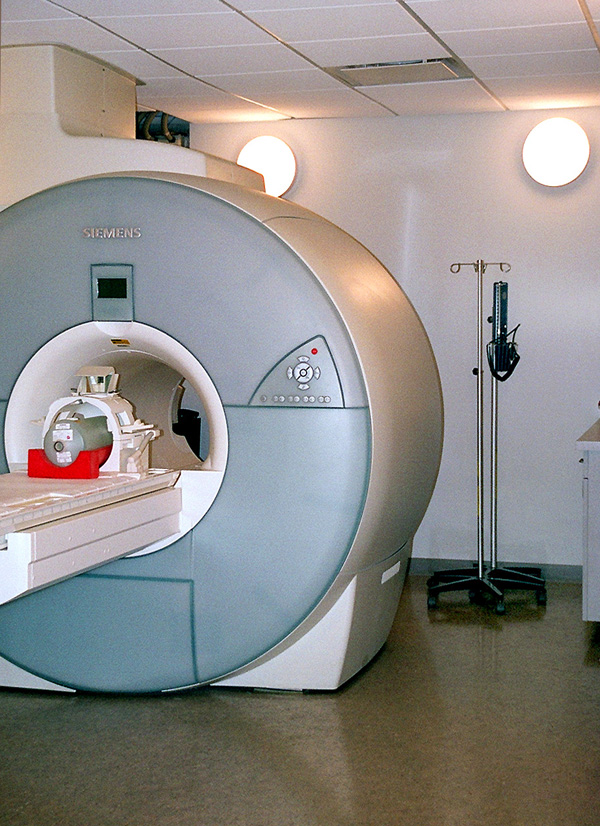 MRI Machine at built out of medical facility