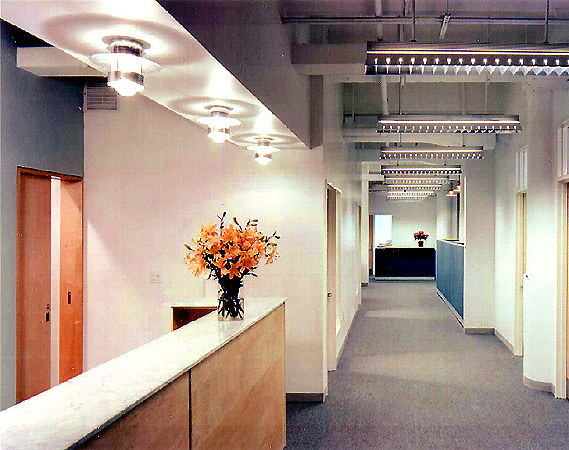 Intioer Fit Out of Reception Area